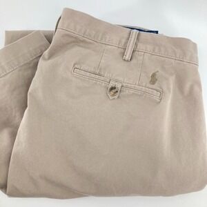 Polo Ralph Lauren The Polo Chino Stretch Straight Fit Pants Men 40x31 Khaki